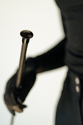 Hansbo dressurpisk Leatherette, 110 cm