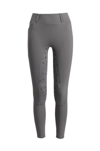 Wahlsten Jadena mesh ridetights, grå
