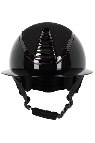 QHP ridehjelm Memphis polo visor