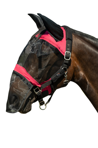HKM Fluemaske m/mulebeskytter